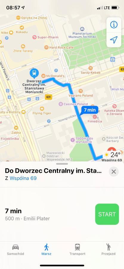 Studio In Heart Of Warsaw II ภายนอก รูปภาพ